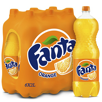 Fanta Orange Bottles-6x2L01